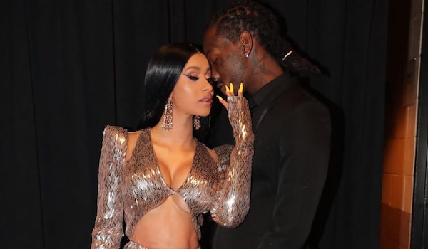 Offset with his wife Cardi B