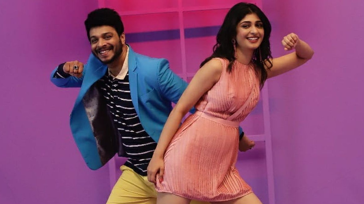 Srinivas and Aditi in a still from the film