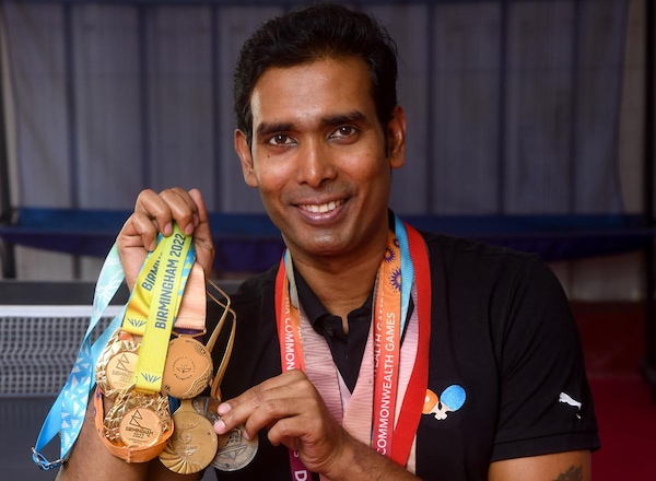 Olympian Sharath Kamal