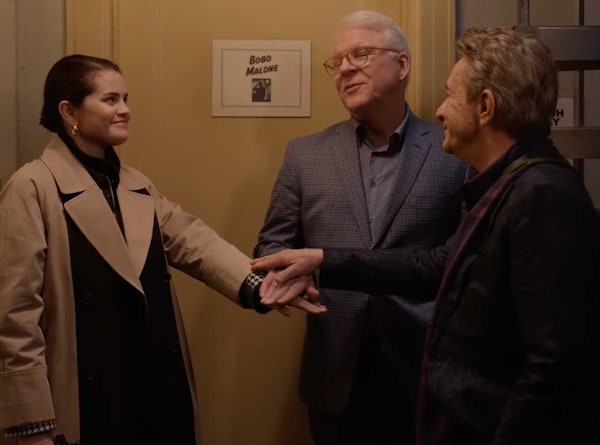 Selena Gomez, Steve Martin and Martin Short in a still from the show