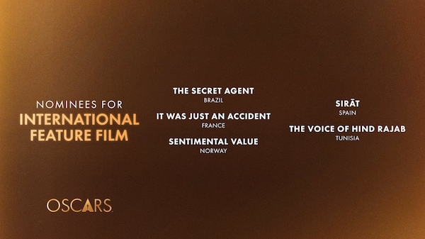 The 5 nominations for Best International Feature