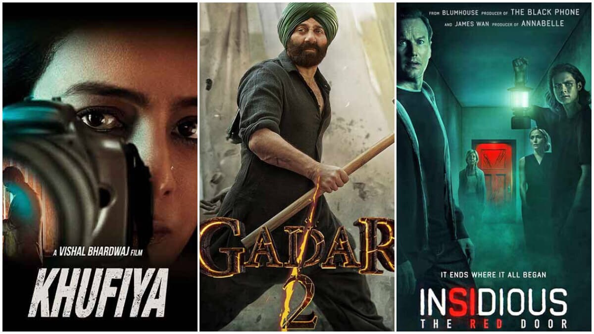 OTT Movie Releases This Week From Khufiya, Gadar 2 to Insidious The