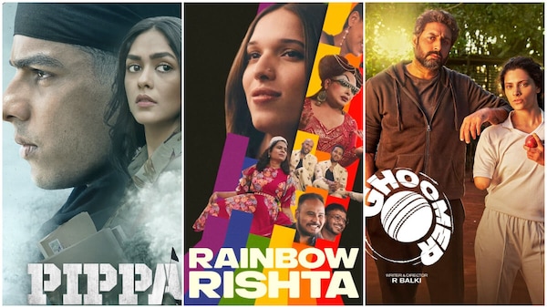 Latest OTT releases: From Pippa and Rainbow Rishta to Ghoomer, top web series and movies to watch this Diwali