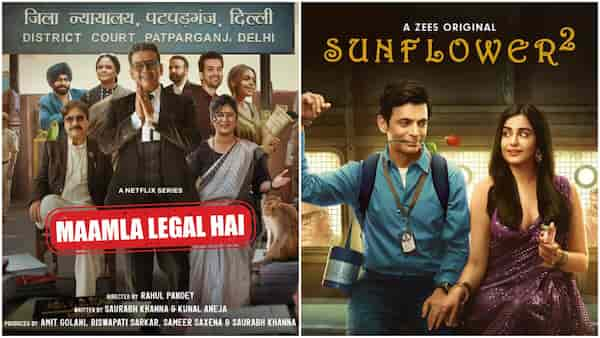 Latest OTT Releases: From Maamla Legal Hai to Sunflower Season 2 - Top web series to watch this weekend