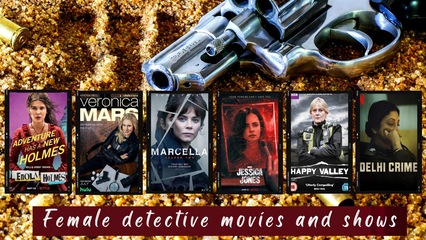 Female detective films and TV shows