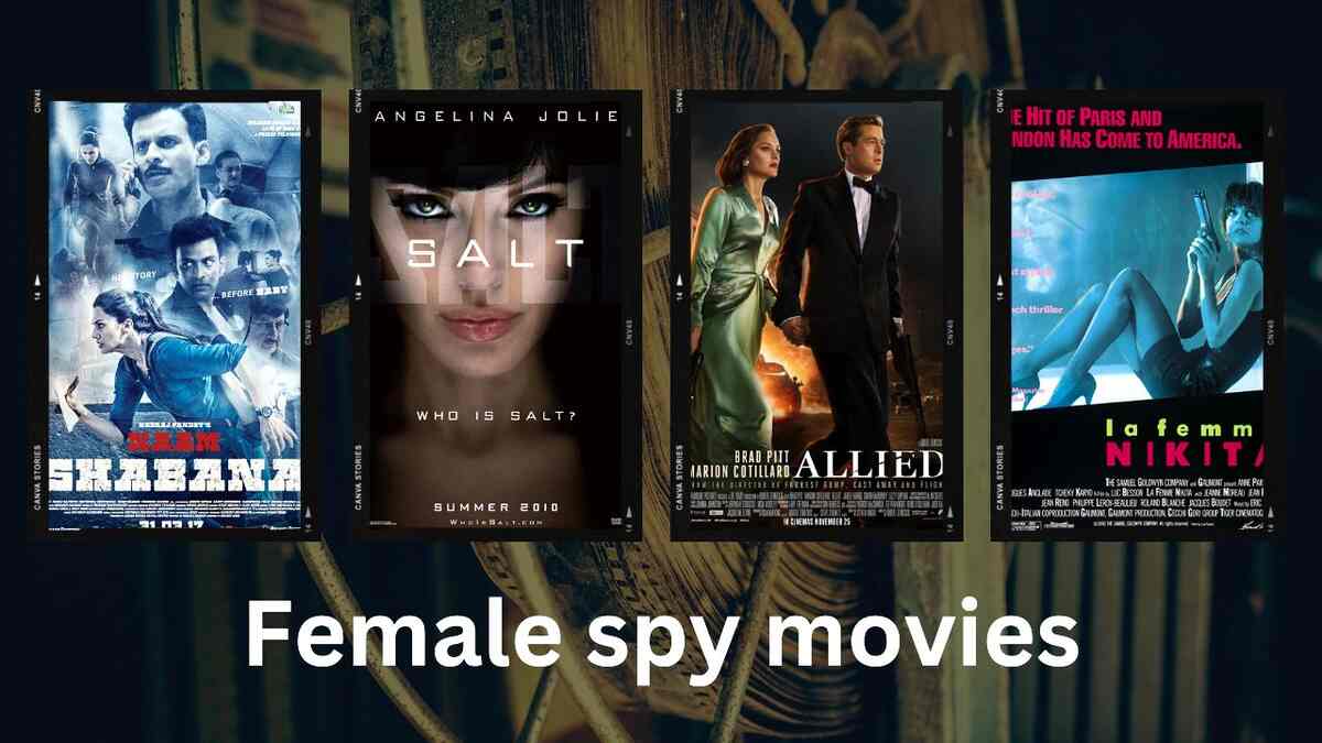 Spy movies and TV shows headlined by feisty female leads