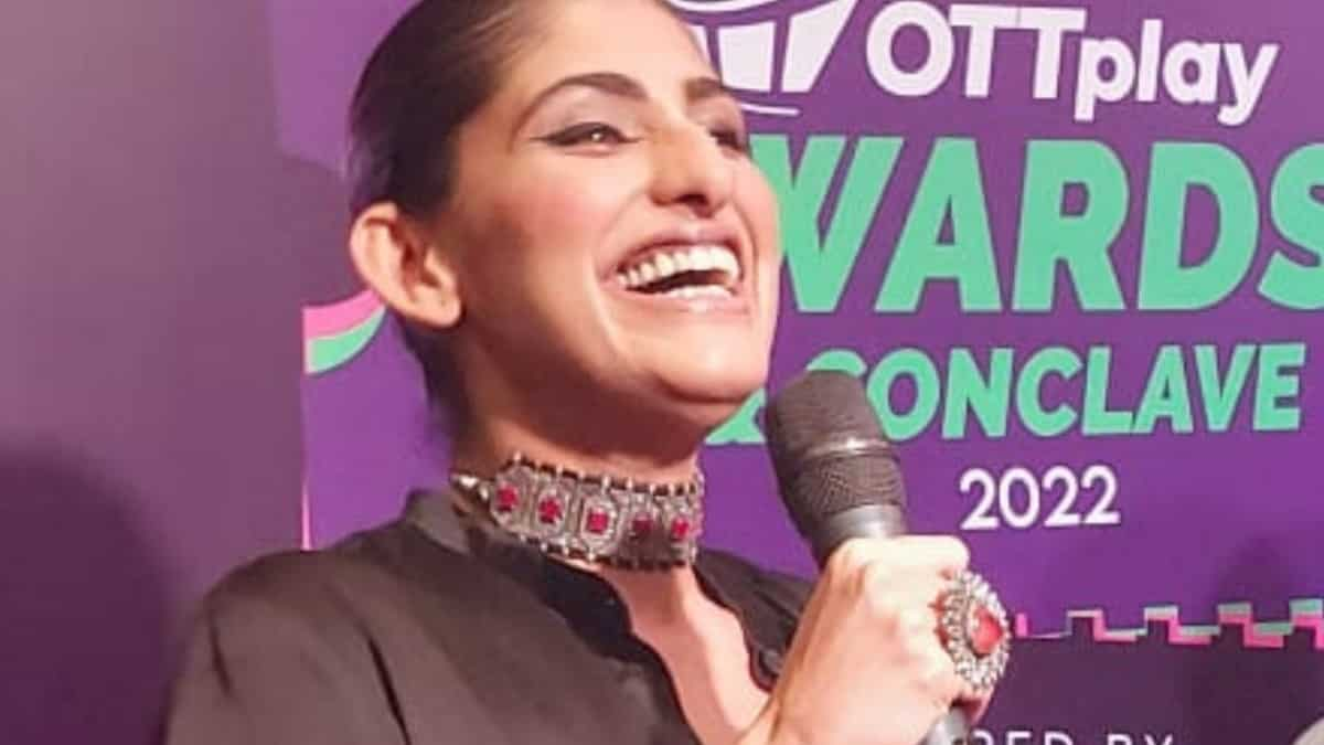 Kubbra Sait laughs her heart out