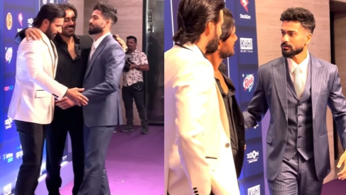 OTTplay Awards 2025: Sunny Kaushal's intense gaze at Avinash Tiwary screams new project | Watch