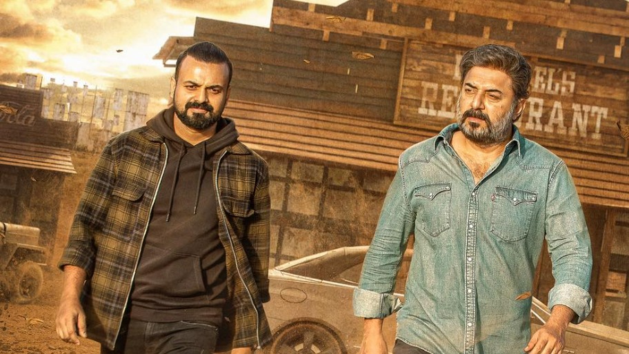 Kunchacko Boban and Arvind Swami in the poster of Ottu