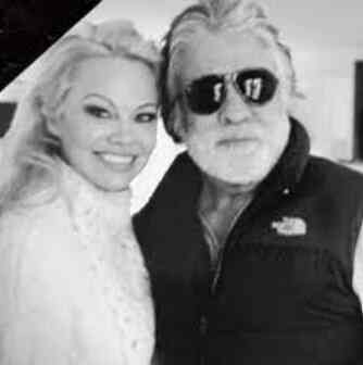 Pamela Anderson and Jon Peters