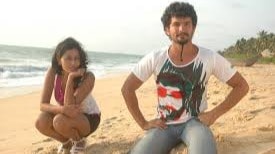 Nidhi Subbaiah and Diganth in Pancharangi
