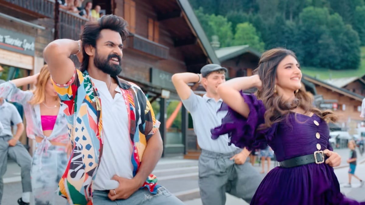 Aadikeshava: Vaisshnav Tej, Sreeleela excel in Sittharala Sithravathi, a duet with a folk touch