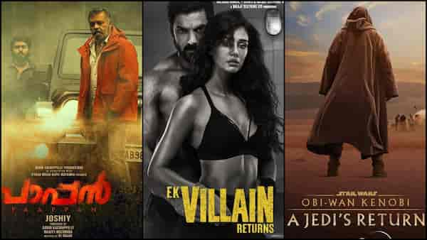 September 2022 Week 2 OTT movies, web series India releases: From Paappan, Obi-Wan Kenobi: A Jedi's Return to Ek Villain Returns