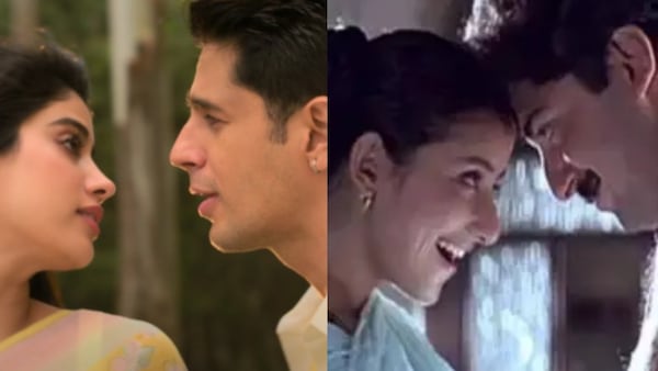 Param Sundari first song Pardesiya: Sidharth Malhotra and Janhvi Kapoor reimagined in Bombay’s Kehna Hi Kya, but Sonu Nigam's voice steals the show
