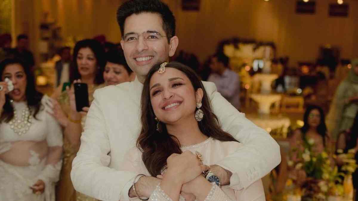 Parineeti Chopra and Raghav Chadha wedding LIVE UPDATES: Newlyweds first photo from reception out