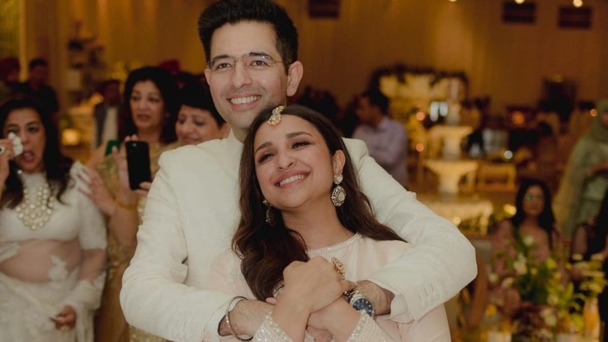 Parineeti Chopra and Raghav Chadha wedding LIVE UPDATES: Couple takes pheras; they are officially married