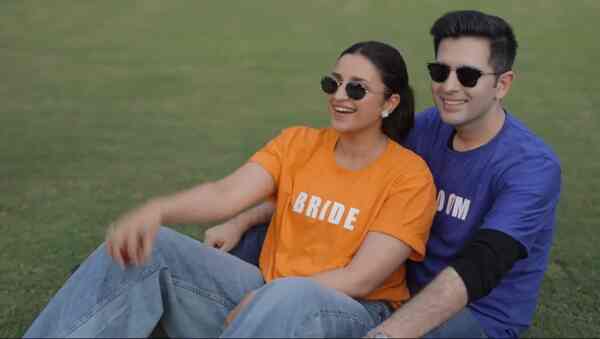 Chopras vs Chadhas: Parineeti Chopra and Raghav Chadha's friendly cricket match gives major Hum Aapke Hain Koun and Lagaan vibes; check out the video