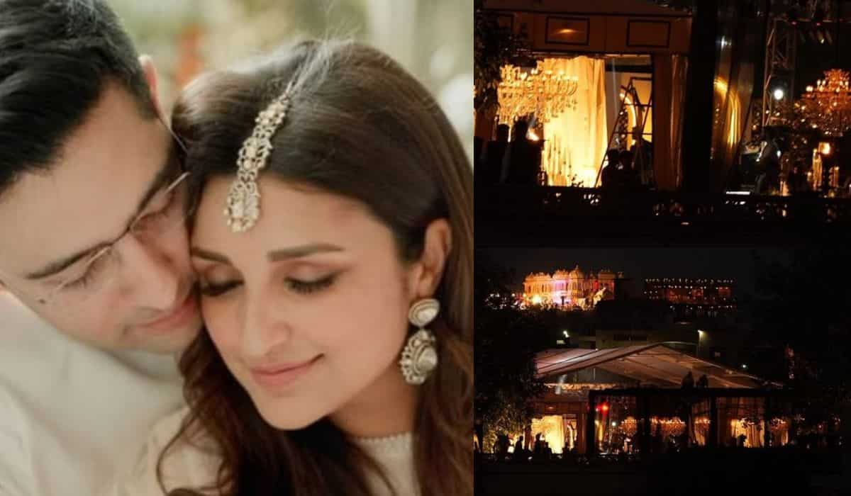 Parineeti Chopra And Raghav Chadha Wedding This Is How The Reception Venue Looks Like