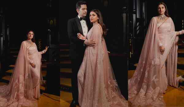 Manish Malhotra shares UNSEEN PICS from Parineeti Chopra, Raghav Chadha’s reception