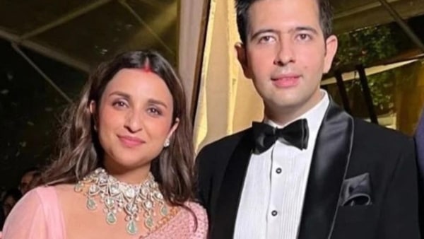 Parineeti Chopra and Raghav Chadha reception: First photo of newlyweds LEAKED!