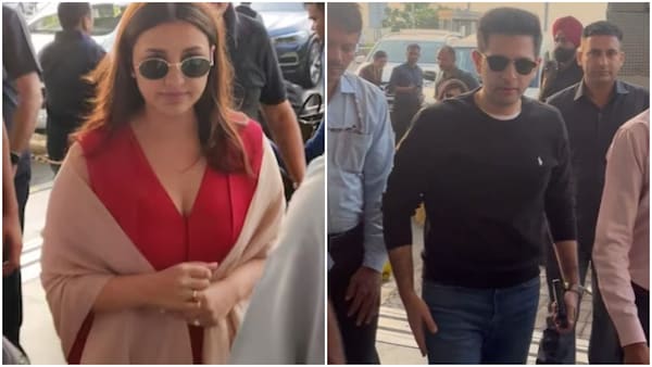 Parineeti Chopra and Raghav Chadha wedding: Soon-to-be ‘Mr and Mrs’ jet off to Udaipur for their big day