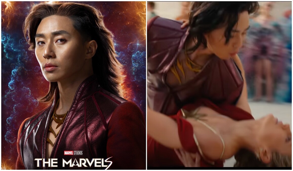 The Marvels: Park Seo-Joon and Brie Larson get romantic in new