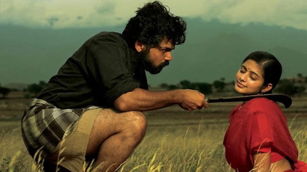 Karthi pens an emotional note on his debut film Paruthiveeran completing 15 years
