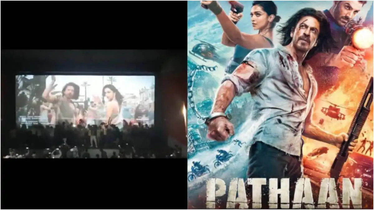 Pathaan: Cinemas restrict people’s entry into the auditoriums as Shah Rukh Khan fans break seats, damage the screens