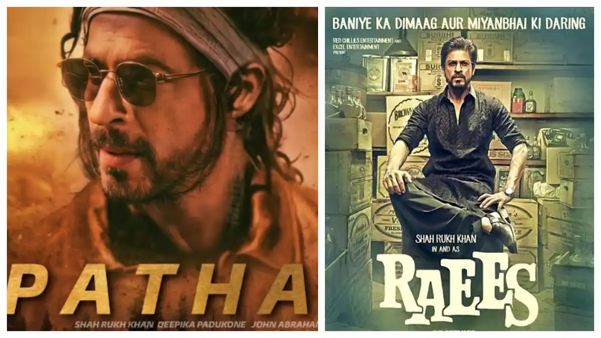 Shah Rukh Khan's Pathan and Raees date announcement videos have these in common