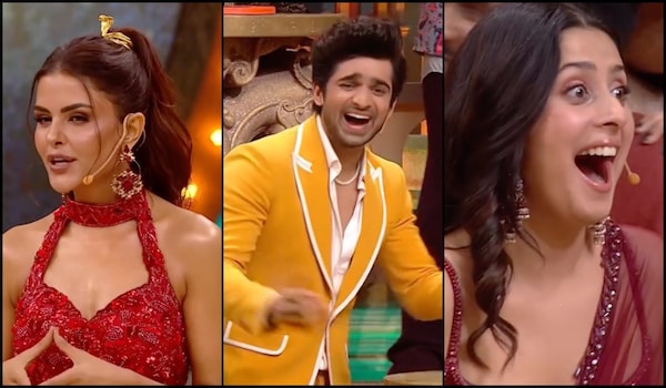 Pati Patni aur Panga: Priyanka Chahar Choudhary plays a fun game with Abhishek Kumar as the ‘Nag’ | Watch