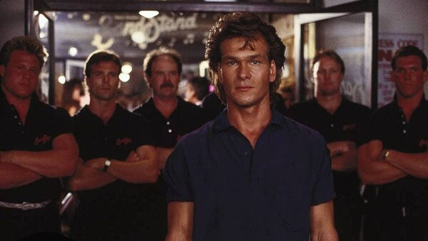 Patrick Swayze in Road House, 1989