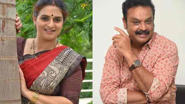 Pavitra Lokesh directs a devotional film based on Mahakaleshwar Temple, Rajahmundry; veteran actor Naresh turns presenter