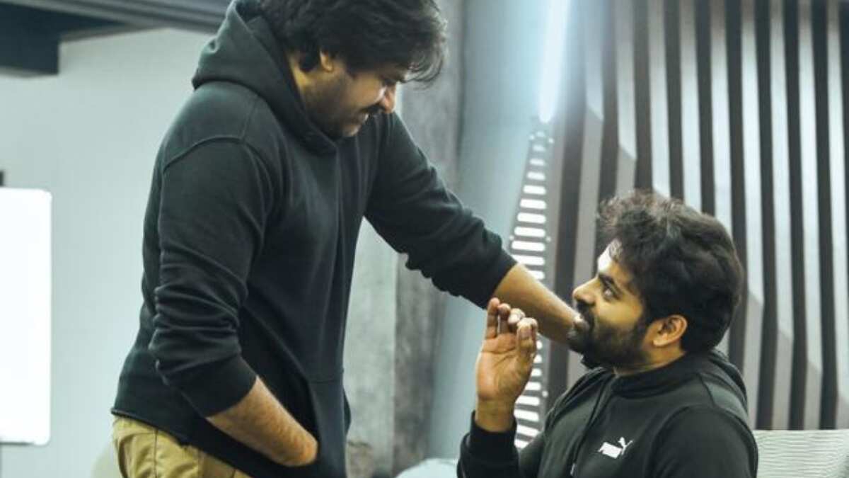 Pawan Kalyan Sai Tej S Bro A Costly Pub Set Worth Crores Erected Exclusive