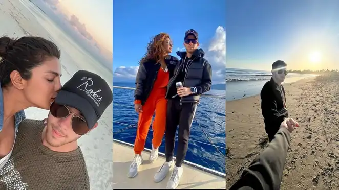 In Pics: Priyanka Chopra and Nick Jonas have a whale of a time on their holiday getaways