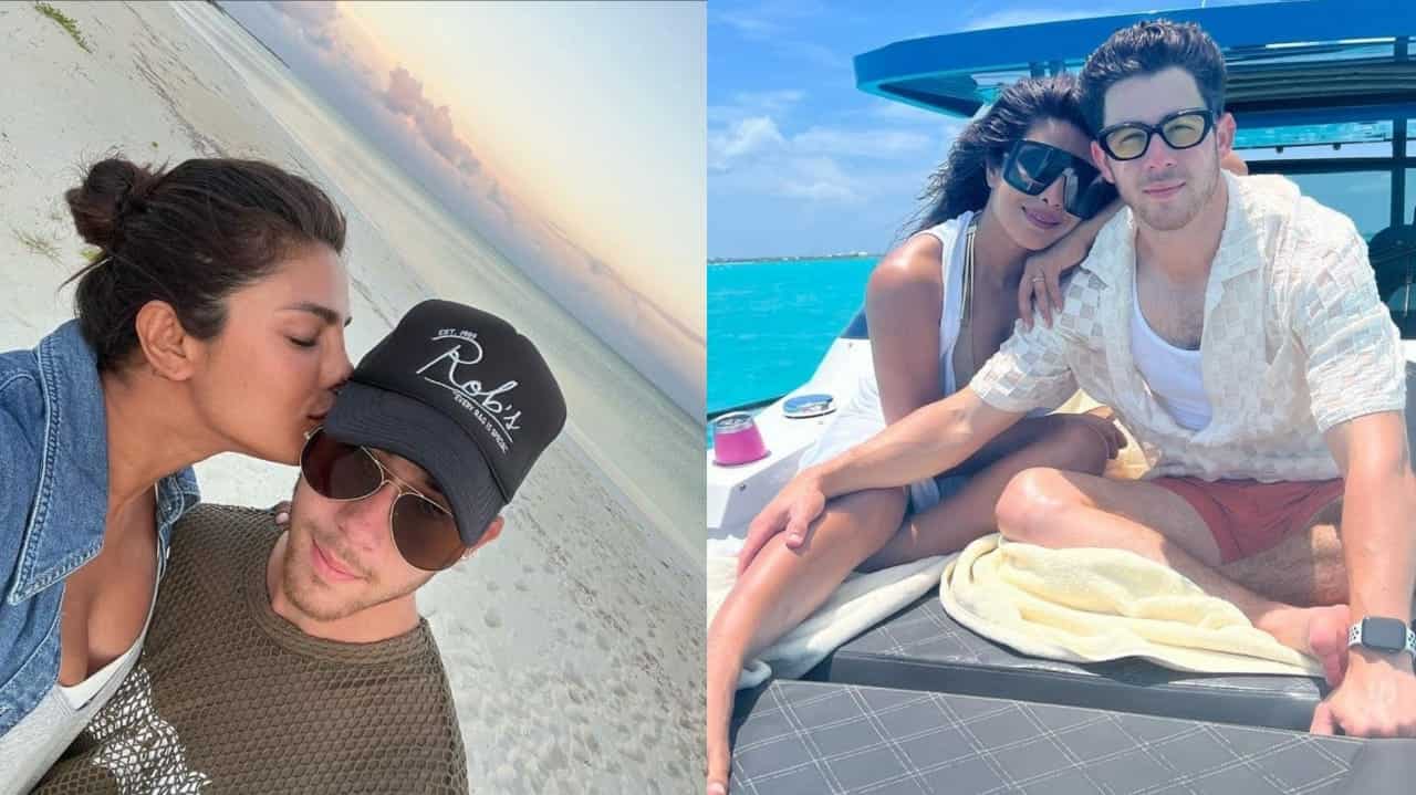 Priyanka Chopra and Nick Jonas giving ‘couple goals’ in Turks and Caicos