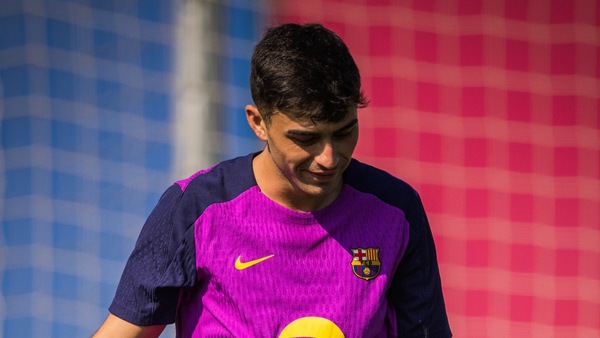 Pedri will be a key player for Barcelona against PSG. Image | FCB on X