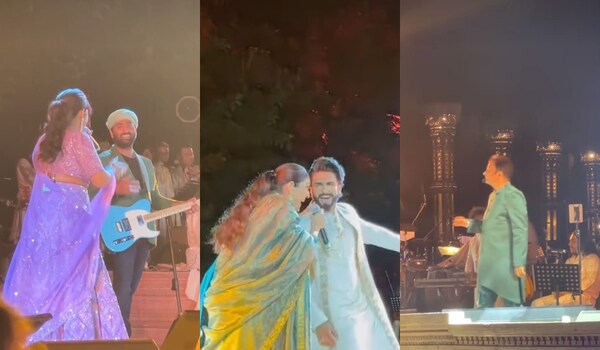 Shreya Ghoshal, Arijit Singh and Akon’s spellbinding performances mesmerise audience at Ambani’s pre-wedding functions