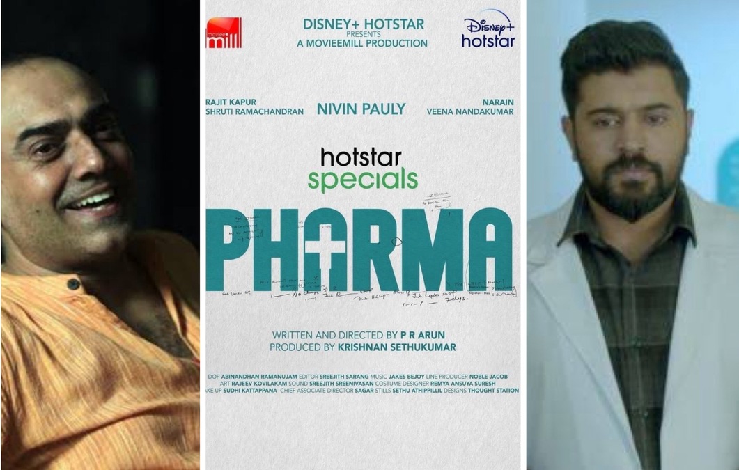 Pharma - Filming of Nivin Pauly’s web series wrapped up; release date to be out soon?