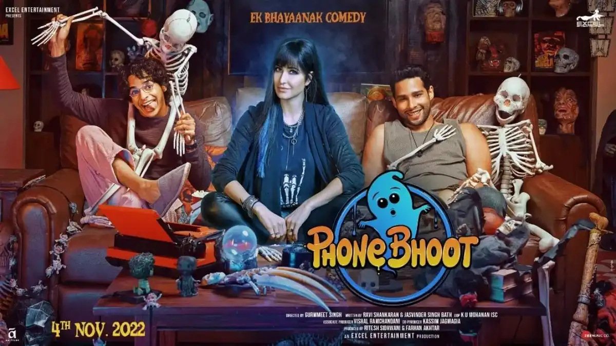 PhoneBhoot gets a new release date: Katrina Kaif, Ishaan Khatter, Siddhant Chaturvedi starrer to arrive in November