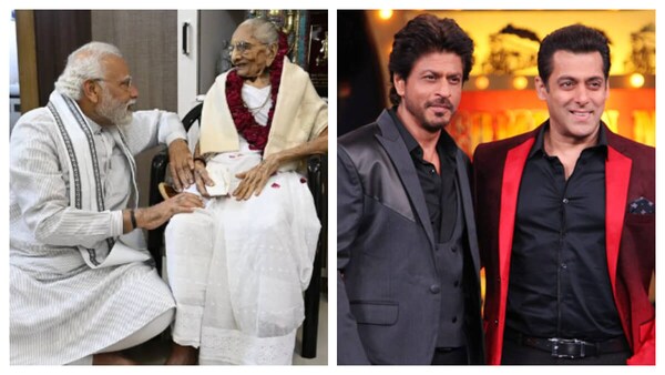 Shah Rukh Khan and Salman Khan pour in condolences for PM Narendra Modi after his mother Heeraben Modi's demise