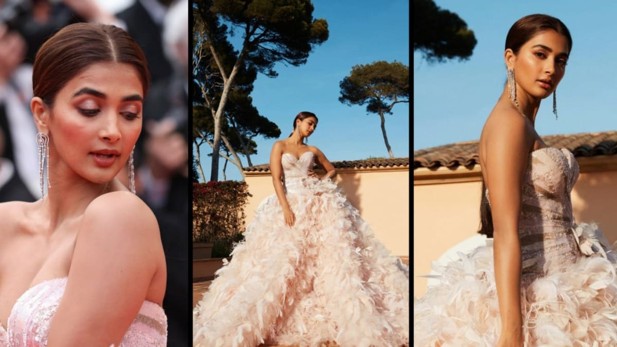 PHOTOS: Pooja Hegde looks absolutely stunning in a pink gown at Cannes Film Festival 2022