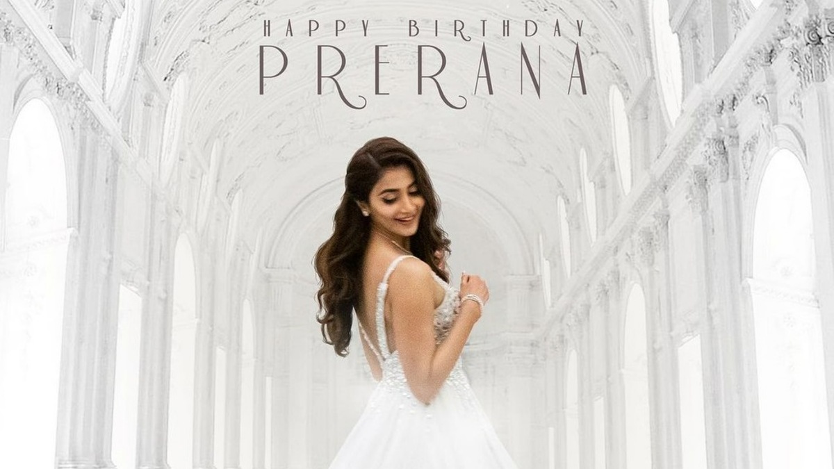 Happy Birthday Pooja Hegde: Prabhas wishes his 'Prerana' from Radhe Shyam with a drop dead gorgeous poster
