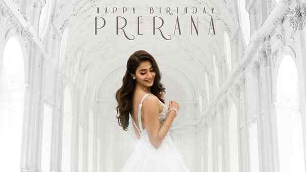 Happy Birthday Pooja Hegde: Prabhas wishes his 'Prerana' from Radhe Shyam with a drop dead gorgeous poster