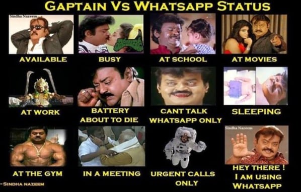 Popular Vijayakanth memes