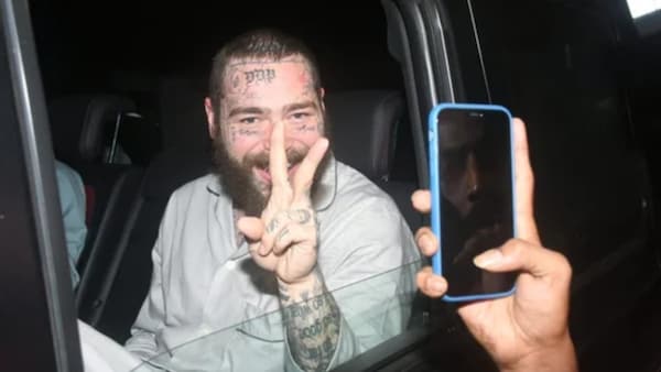 Post Malone concert: Rapper arrives in Mumbai, greets fans and paparazzi