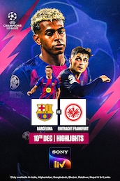 Barcelona vs Frankfurt - Highlights - 10 Dec 2025