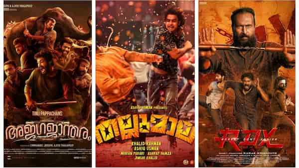 Posters of Ajagajantharam, Thallumaala and RDX