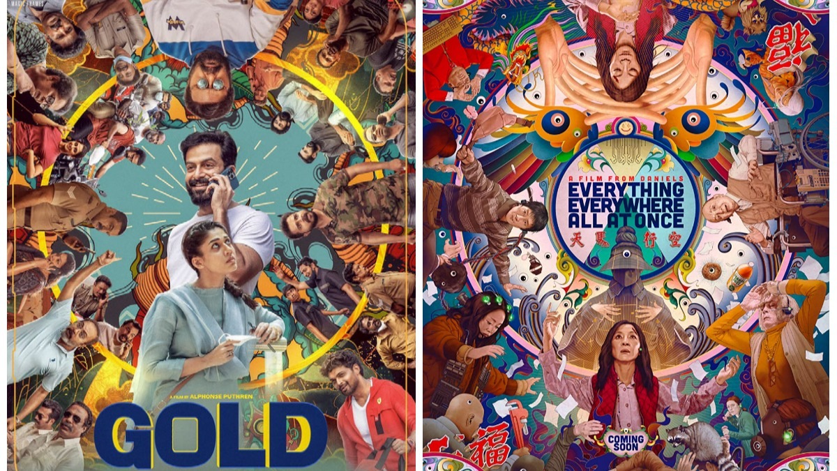 Gold poster inspired by Everything Everywhere All At Once? Alphonse Puthren counters argument with this image