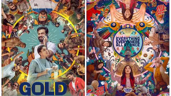 Gold poster inspired by Everything Everywhere All At Once? Alphonse Puthren counters argument with this image