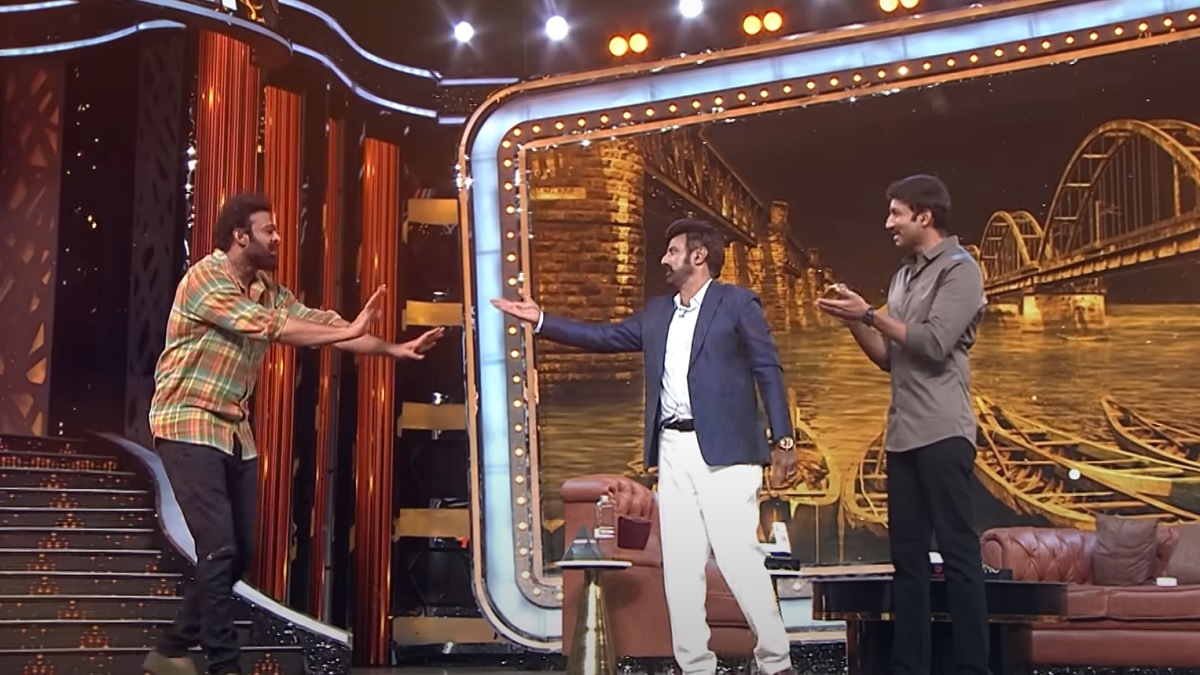 Unstoppable with NBK Season 2: Prabhas, in a new promo, is at his casual best with Balakrishna, Gopichand